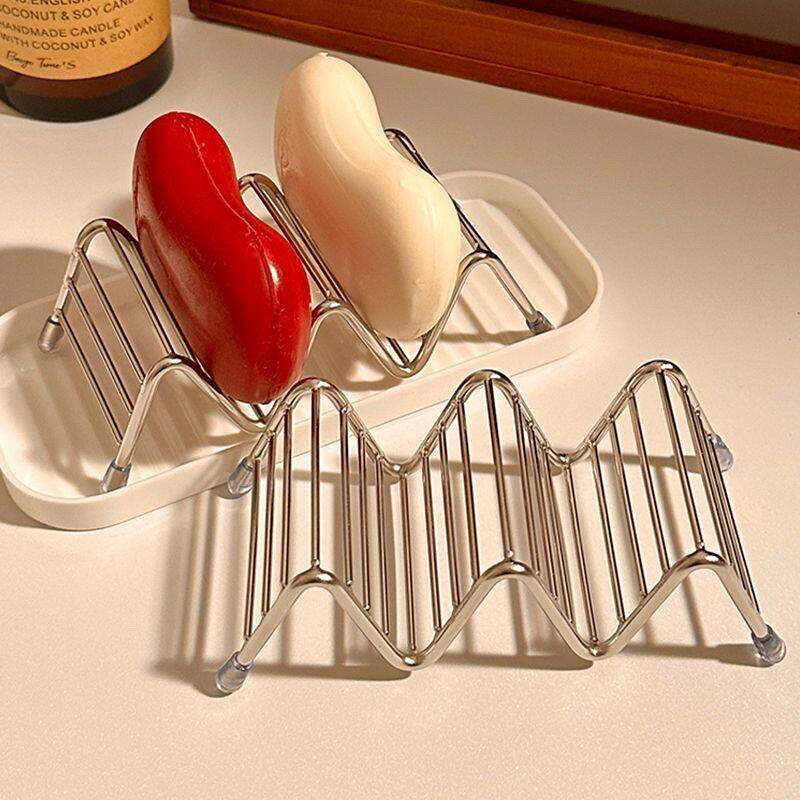 不锈钢香皂架新款ins肥皂盒肥皂收纳沥水创意家用置物架台面置物