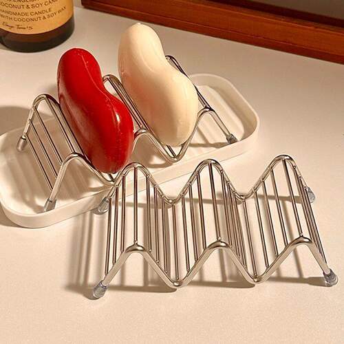 不锈钢香皂架新款ins肥皂盒肥皂收纳沥水创意家用置物架台面置物