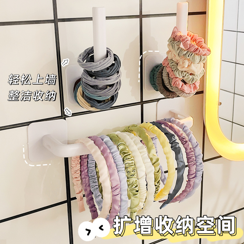 发圈头绳发箍收纳架免打孔