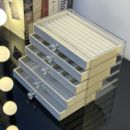 五层首饰收纳亚克力首饰盒抽屉式 桌面戒指项链耳饰耳环收纳盒饰品