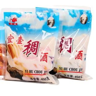 稠酒陕西陕北黄酒浑酒延安特产宜川宜壶稠酒软黄米酒小米稠酒450g