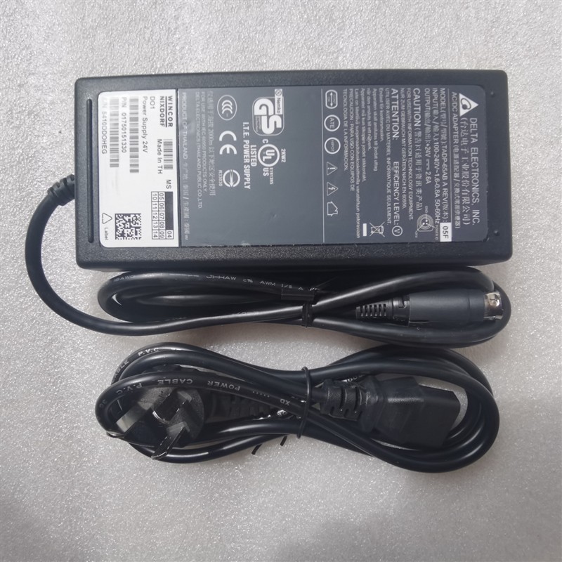 新北洋BTP-T2100E.2200E.T2300E 打印机电源适配器正品原装3PIN标