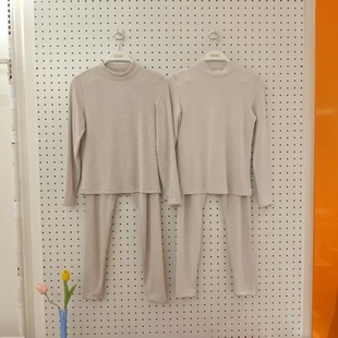 套装 香蜜闺秀25405035女士新款 山羊绒超柔软中领秋衣秋裤