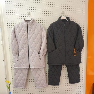 家居服 夹棉加厚冬款 香蜜闺秀25403094女士新款 拉链立领时尚
