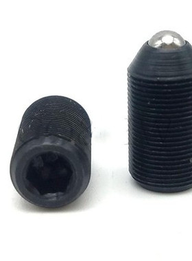 BMPJ3-0.35 M8-0.75 定位珠细牙球头柱塞 内六角轻载型波珠螺丝