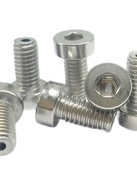 不锈钢短头通孔螺栓 低头空心螺丝 穿线通气螺丝CBAST3/M4/M5/M6