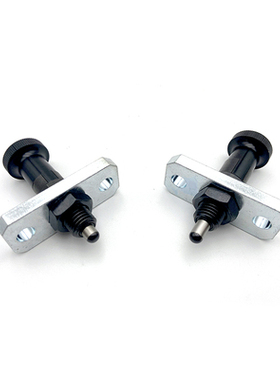 FPXY FPXR8 /10/12/16带法兰块调整方向旋钮柱塞 细牙分割销