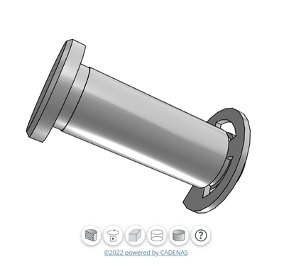 MIC01/06-D3/D4/D5/D6/D8/D10/D12-L15/L20/L25/L30不锈钢铰链销