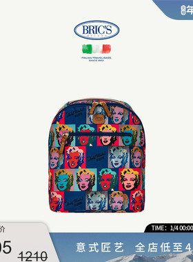 BRICS/双肩包 Andy Warhol x Bric's联名系列 限量版双肩背包