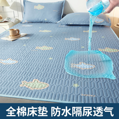 隔尿垫防水可洗纯棉床垫软垫家用铺床的褥子老人防潮垫床上用防滑