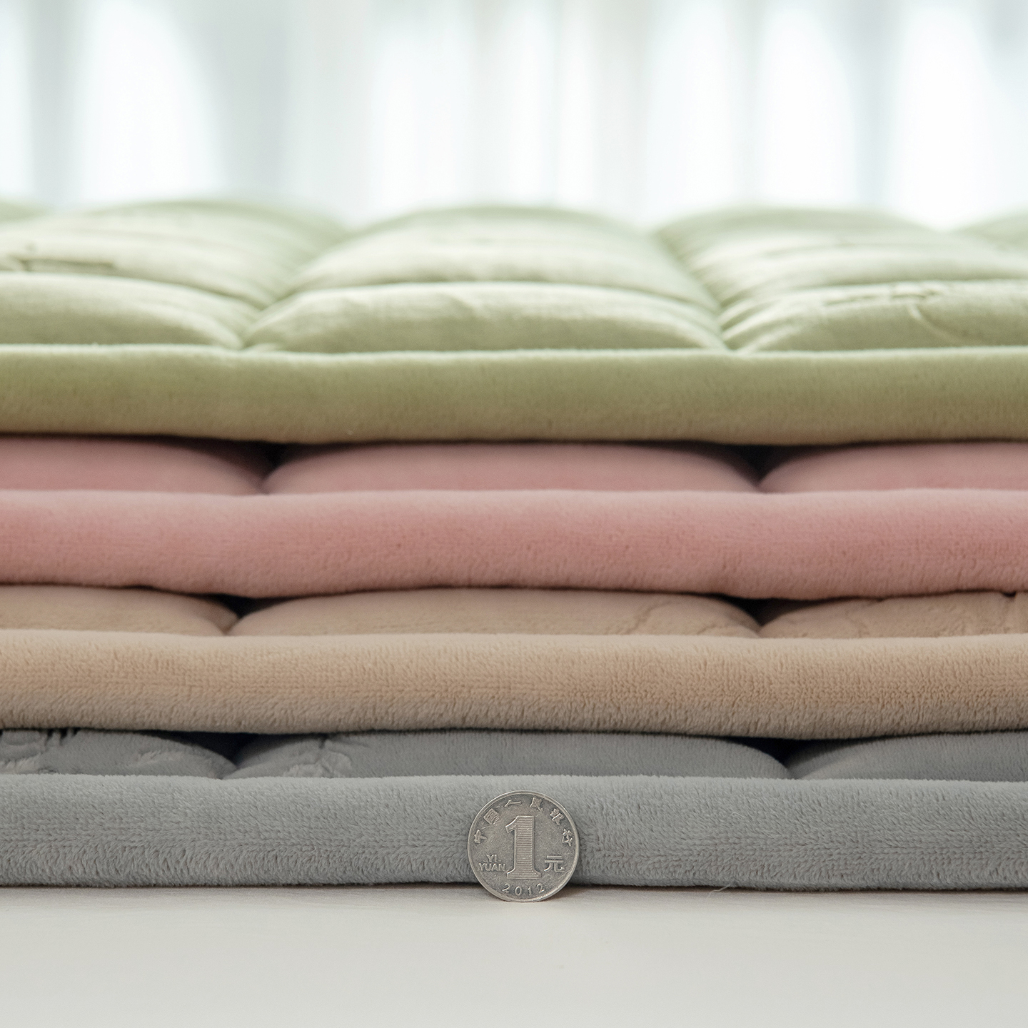 加厚牛奶绒床垫1米5家用垫被软垫