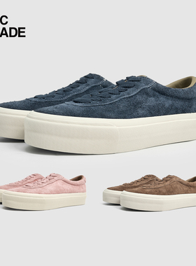 TCMADE 001P秋冬新配色翻毛牛皮帆布鞋 低帮厚底增高硫化鞋男女款