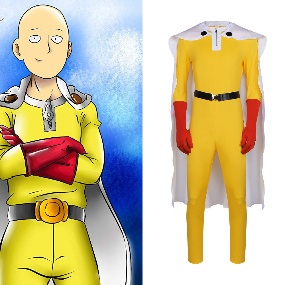 一拳超人cos服装埼玉战栗的龙卷地狱的吹雪二次元动漫cosplay服