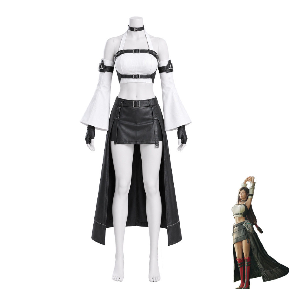 最终幻想7启示录黑魔导蒂法cos服Tifa全新造型全套cosplay图片