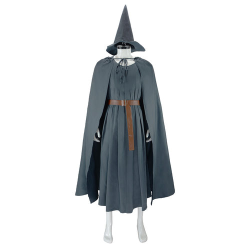 现货指环王霍比特人cos服甘道夫Gandalf巫师万圣节角色扮演服装