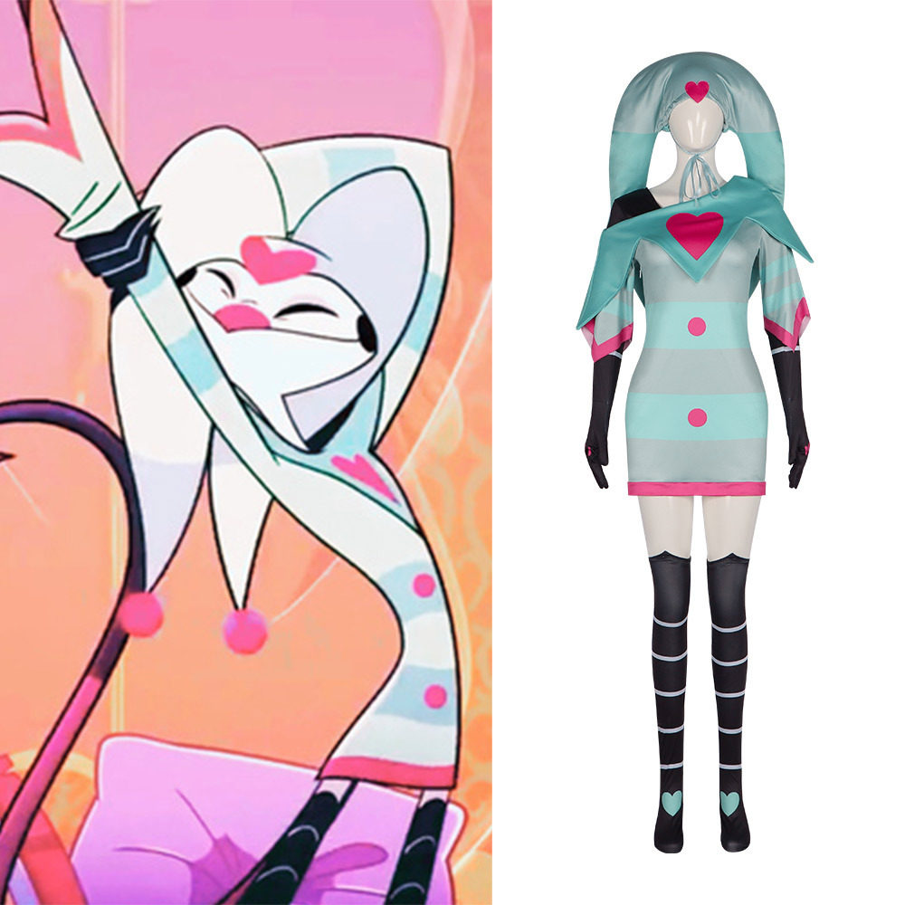 地狱客栈cos服Fizzarolli菲兹罗利小丑服cosplay服舞台表演服