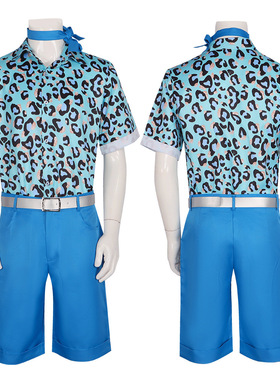 2023电影巴比cos服 真人影视Ken肯蓝色动漫套装cosplay万圣节服装