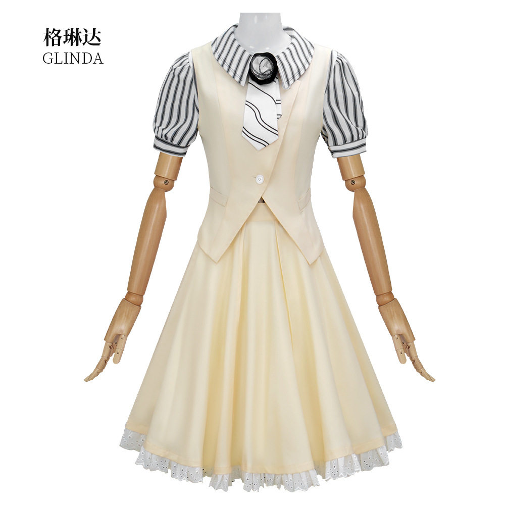 魔法坏女巫cos服装音乐剧格琳达cosplay万圣节舞台表演演出表演裙