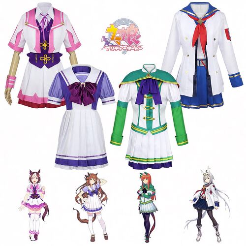 赛马娘特别周特雷西无声铃鹿小栗帽cosplay服装动漫游戏