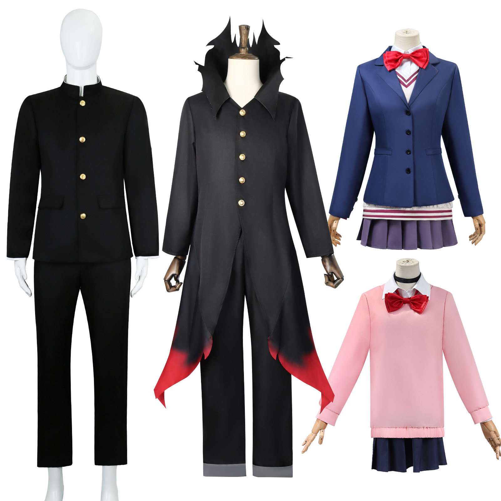超自然武装当哒当cos服高仓健凌濑桃学院风cosplay动漫角色扮演服
