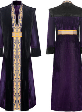 HLBT欧美影视cos服  阿布思邓布利多cos服 万圣节学院校长cosplay