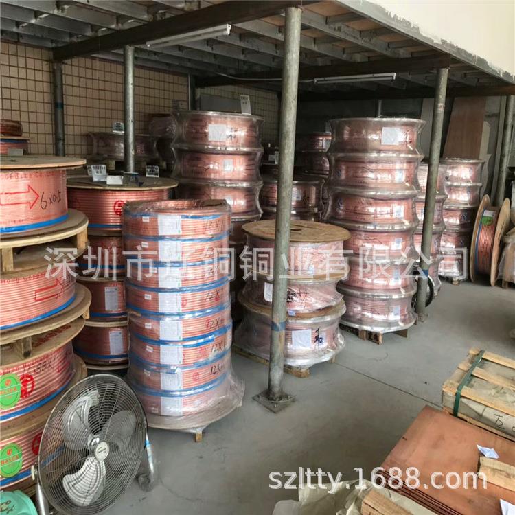 批零T2紫铜管 紫铜盘管 空调制冷专用TP2紫铜管 薄壁 厚壁紫铜管