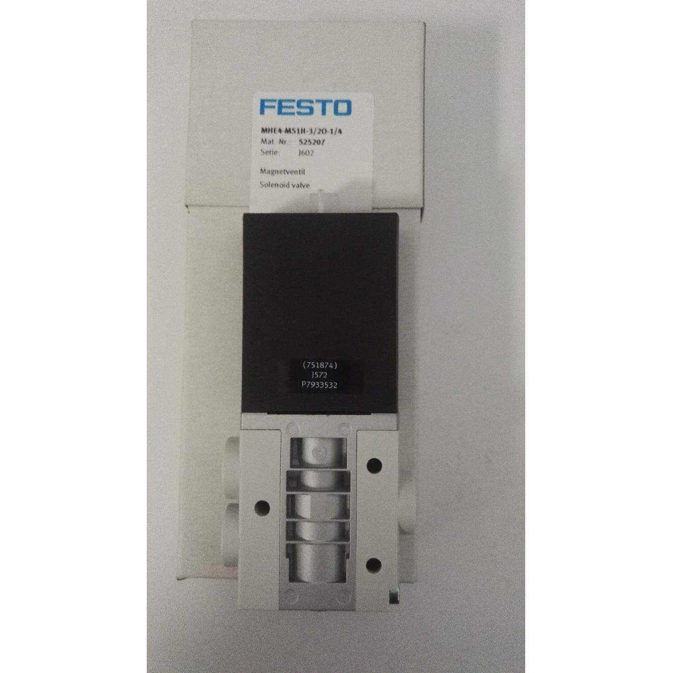 全新原装FESTO费斯托电磁阀MHE4-MS1H-3/2O-1/4（525207）