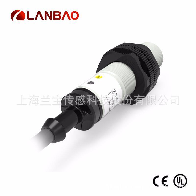 兰宝传感器CR18SCF05DNO塑料外壳防水埋入5mm M18电容式接近开关