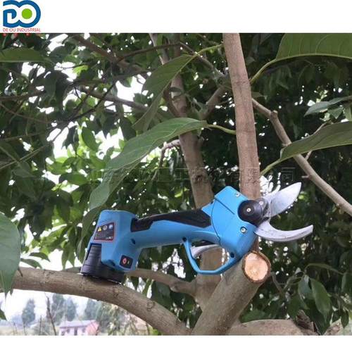 电动果园园林果枝剪 花艺果树篱笆花树盆景修剪工具 修枝剪