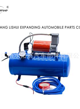 TZ-501气喇叭改装气泵 12V 150psi 黑色气罐空气压缩机 ebay 热销