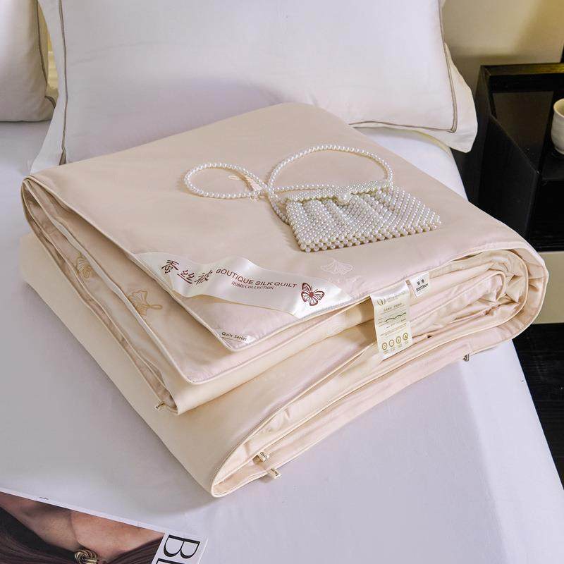 轻奢剪花全棉蚕丝被100桑蚕丝纯棉结婚喜被被芯床上用品南通家纺,床上用品,蚕丝被,淘宝优惠券,粉丝福利购,淘宝优惠卷