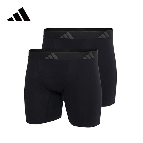 阿迪达斯弹力透气平角内裤