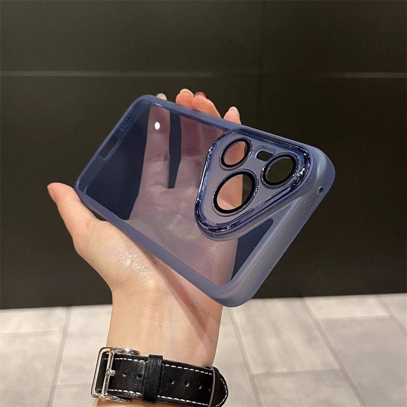 华为Pura70手机壳新款自带镜头膜Pura70Pro+透明全包防摔软套男女