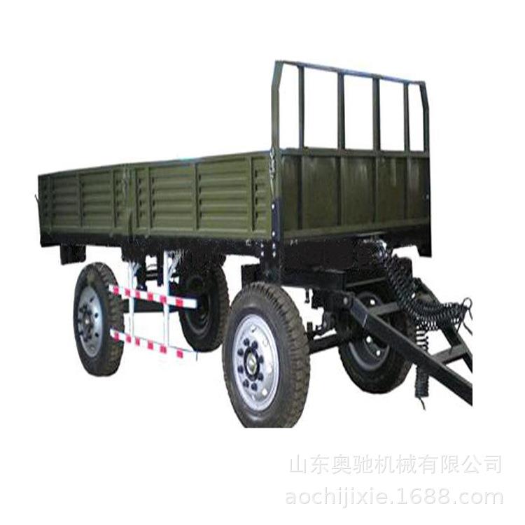 生产平板拖车 小型平板牵引拖挂车 厂区港口物流用平板拖车厂家