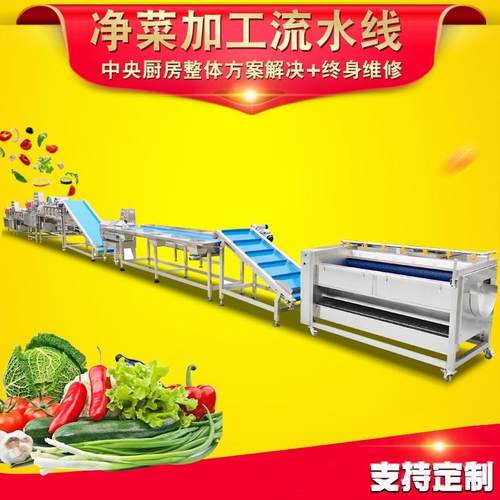 净菜加工设备生产厂家 脱水蔬菜全套加工设备 萝卜干加工流水线