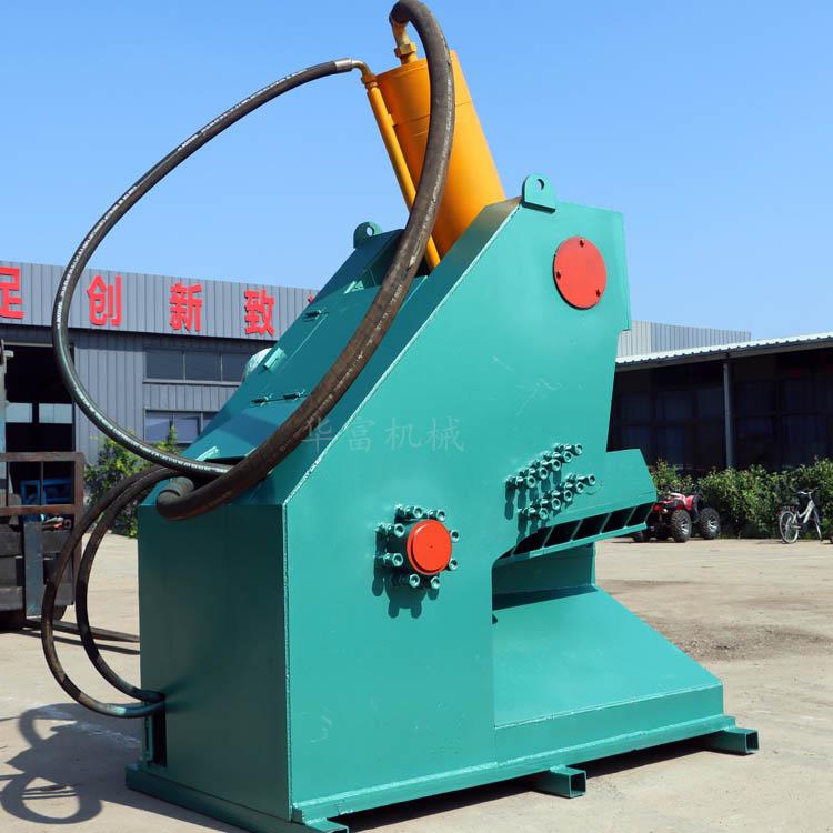 远程操作废铁剪切机小型金属剪切机现货200吨铁板虎头剪切机