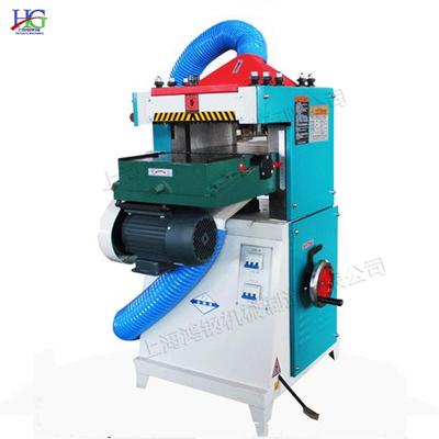 双电机三根进料两根出料棍压刨机大型双面压刨机 planing machine