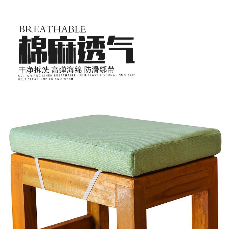 速发钢琴凳增高垫加高加厚学生服装制衣厂员工长方形凳子屁股坐垫