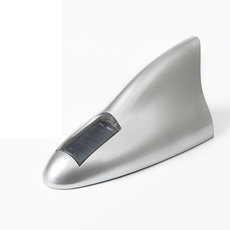 速发太能遥控信号收音鳍天线 太能防追尾警示灯车顶尾翼