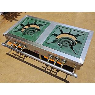 包邮商用韩式低汤灶不锈钢单双眼节能煤气燃气矮脚炉灶卤肉矮仔炉