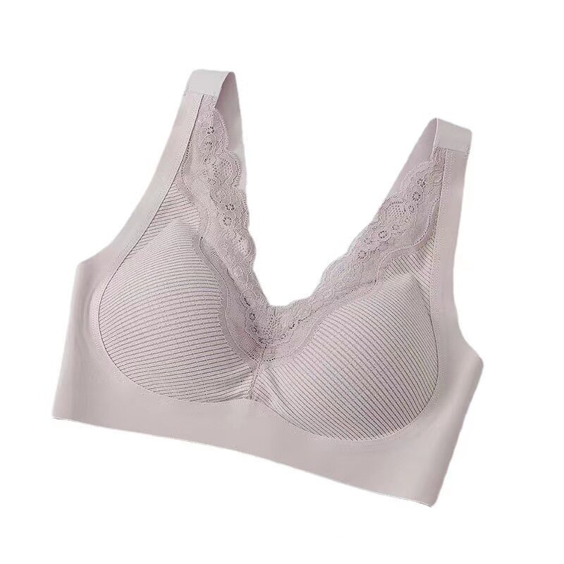 怀瑜纱反重力内衣女3.0无痕聚拢薄款性感无钢圈防下垂蕾丝文胸