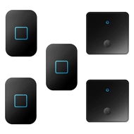 Chuông cửa thông minh không dây tại nhà không dùng pin tự tạo ra hai đến hai máy nhắn tin điều khiển từ xa điện tử đường dài bảng lớn chuông cửa không dây chuông cửa không dây xiaomi