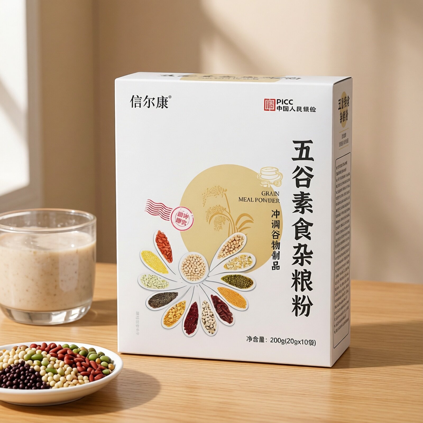 【拍1发3盒】信尔康159五谷素食杂粮粉10袋/盒五谷醇香粗粮配方