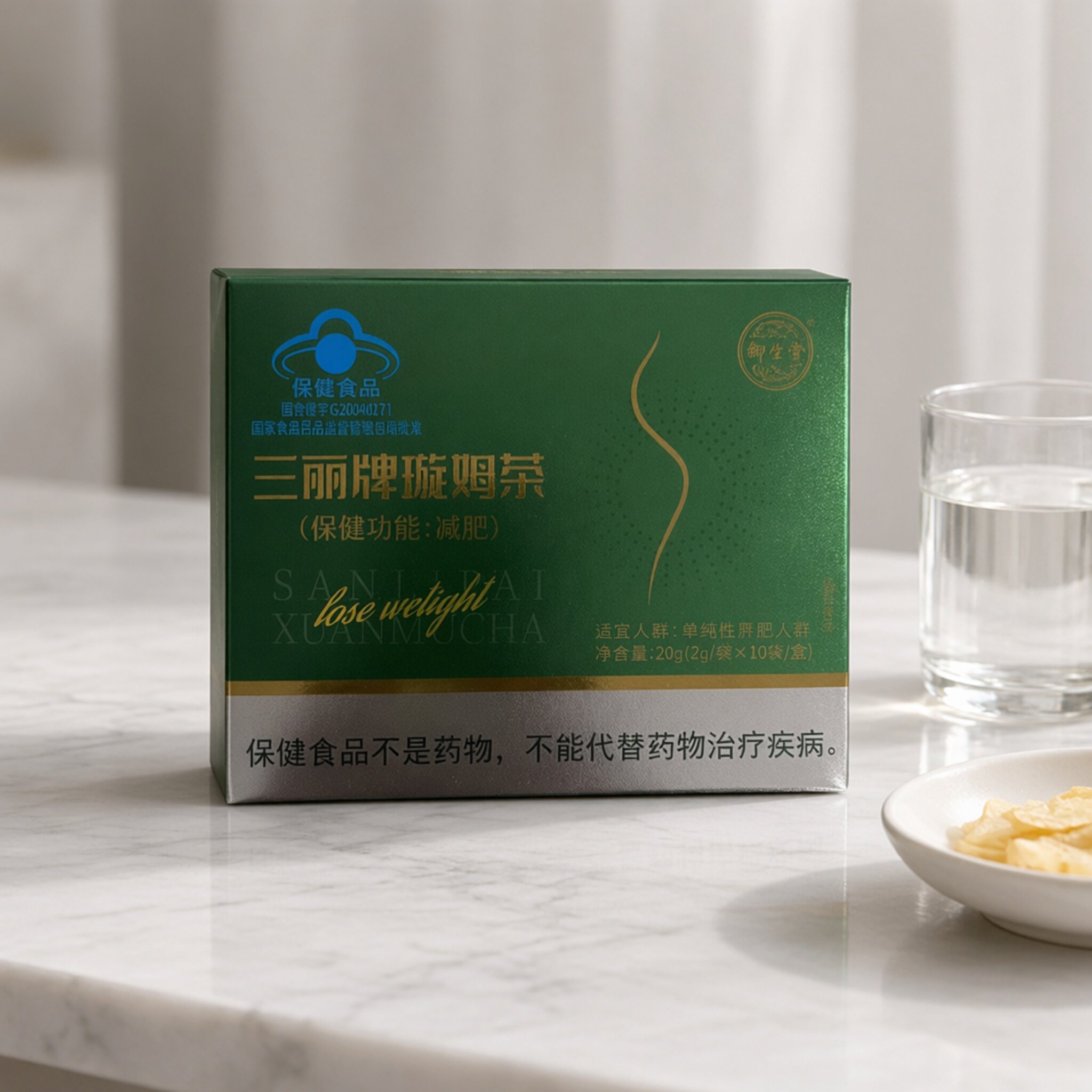 【正品套餐】三丽牌璇姆茶多规格包装减肥茶北京御生堂防伪可查