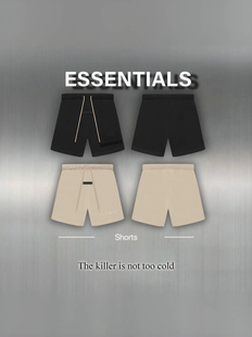 FSYZ 运动短裤 ESSENTIALS复线美式 五分裤 ins 潮牌高街休闲男士 FOG