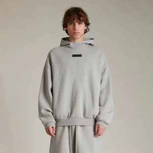 休闲潮牌秋冬男士 ESSENTIALS复线美式 情侣加绒连帽卫衣 FSYZ FOG