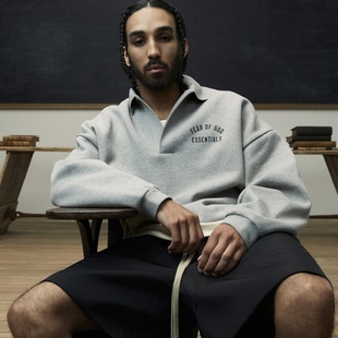 POLO领卫衣 小众潮牌秋冬休闲加绒男士 FOG FSYZ复线ESSENTIALS美式