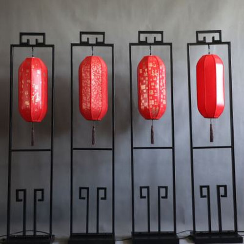 婚庆道具汉唐中式宫灯路引婚礼仿古铁艺灯笼路引舞台迎宾装饰摆饰