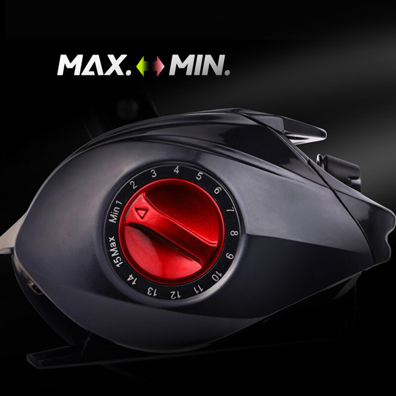 小蛟微物水滴轮路亚全q金属远投微物轮打黑S泛用桥筏筏钓防炸
