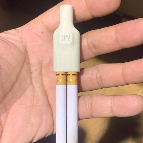 抖音爆款V8抽烟器3d打印